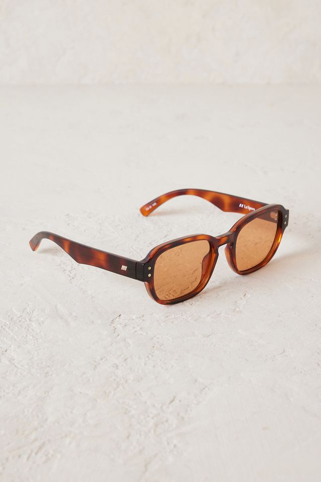 Le Specs Square Tort Sunglasses #1