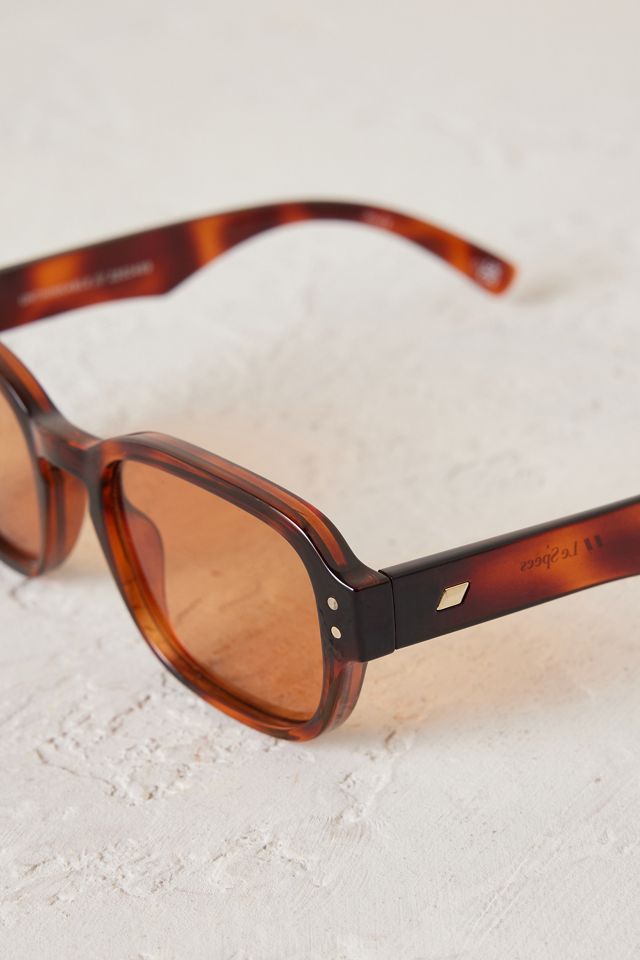 Le Specs Square Tort Sunglasses #2