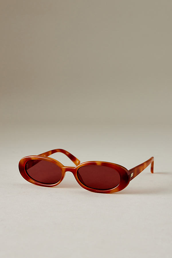 Le Specs Outta Love Oval Sunglasses