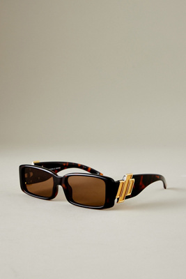 Le Specs Cruel Intentions Sunglasses In Brown