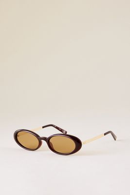 Le Specs Magnifique Ovale Sonnenbrille