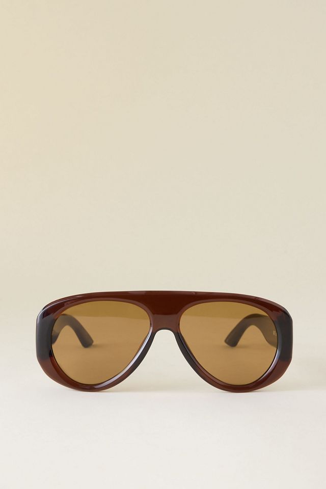 Occhiali da sole aviatore oversize Le Specs Dream Boat #2