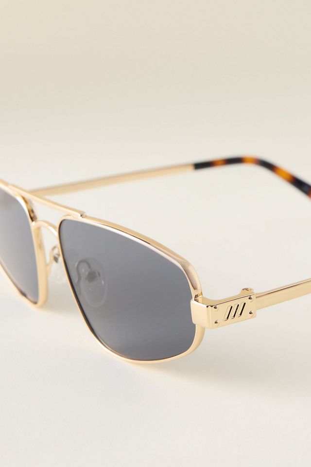 Lunettes de soleil aviateur Le Specs Treasure #1