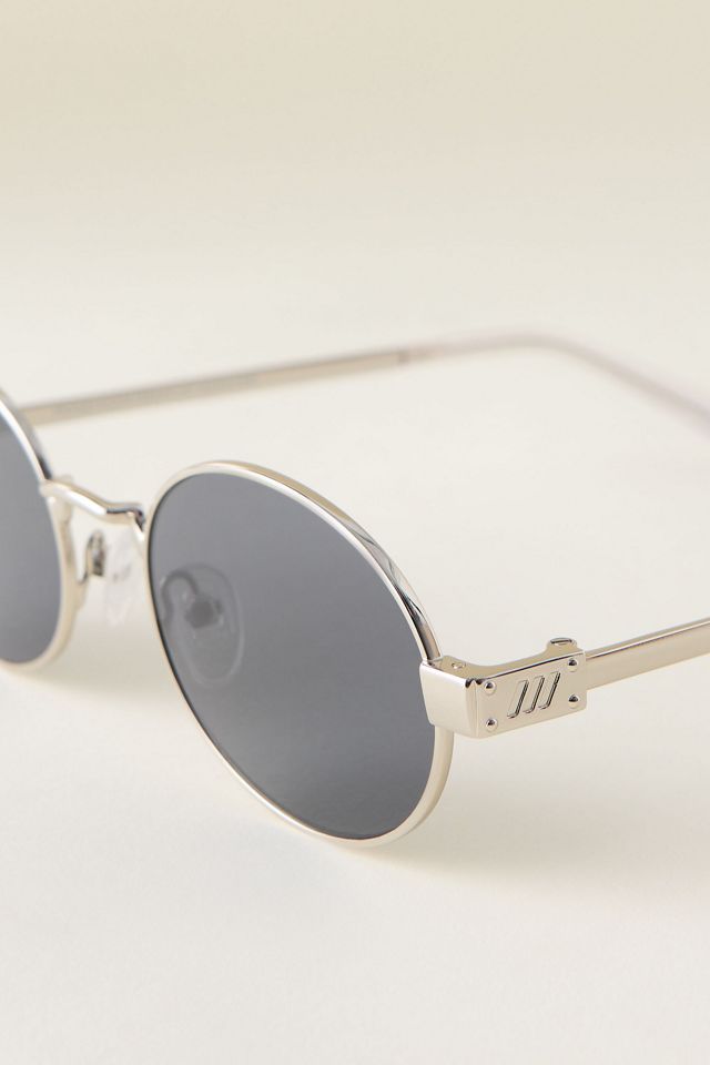 Lunettes de soleil ovales Le Specs Poseidon Deux #1
