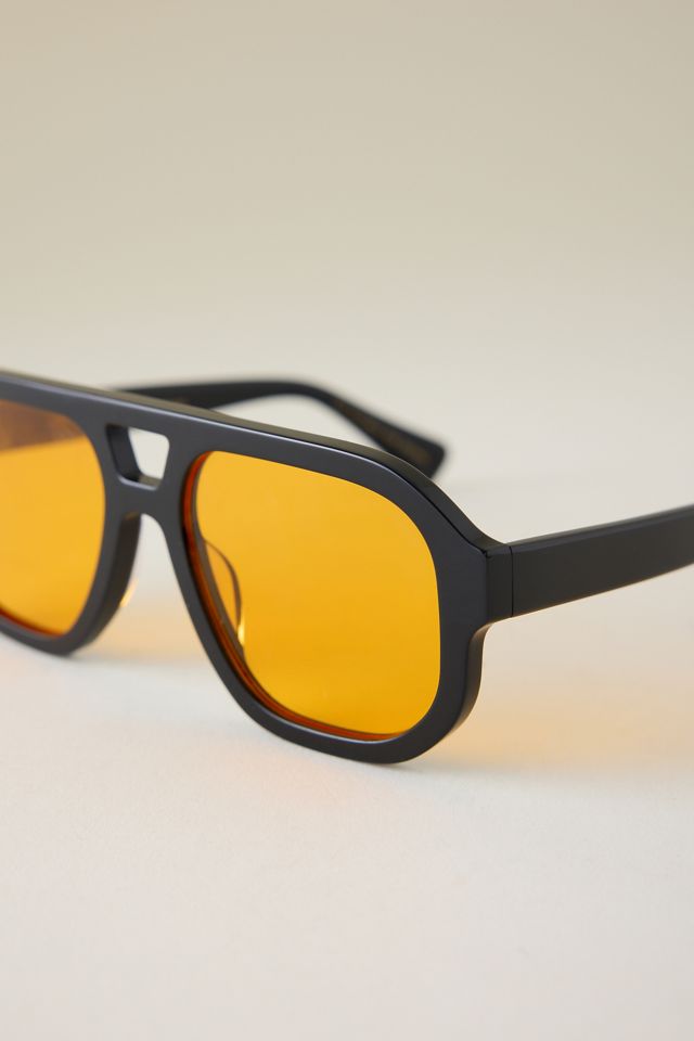 Gli Occhiali da Sole Aviator Oversize in Acetato Juno #2
