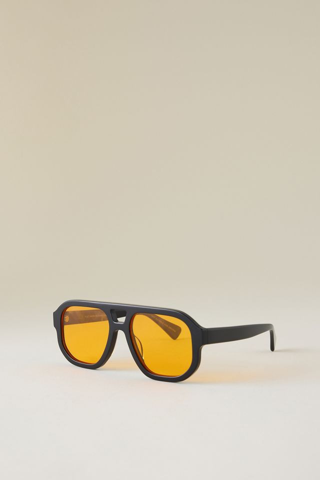 Gli Occhiali da Sole Aviator Oversize in Acetato Juno #1