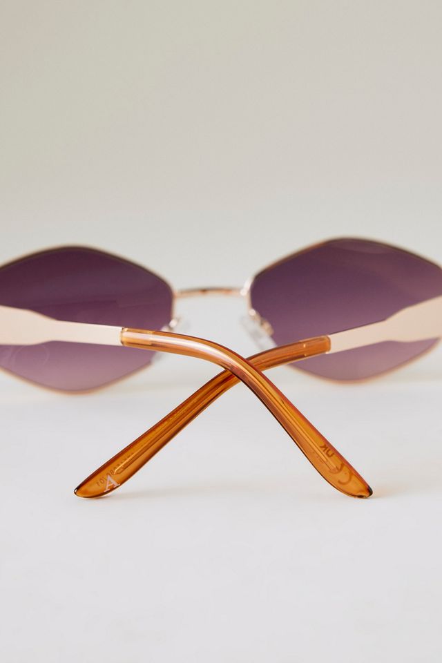 The Harper Diamond Metal Sunglasses #2