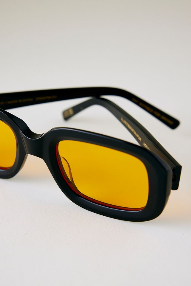 Bevelled Rectangular Sunglasses #2