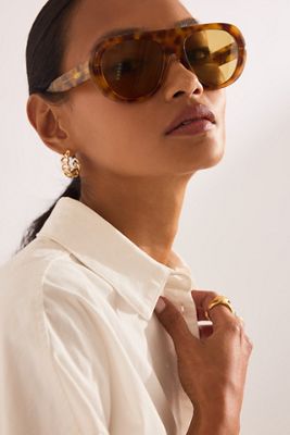 Lunettes de soleil aviateur Bubble By Anthropologie