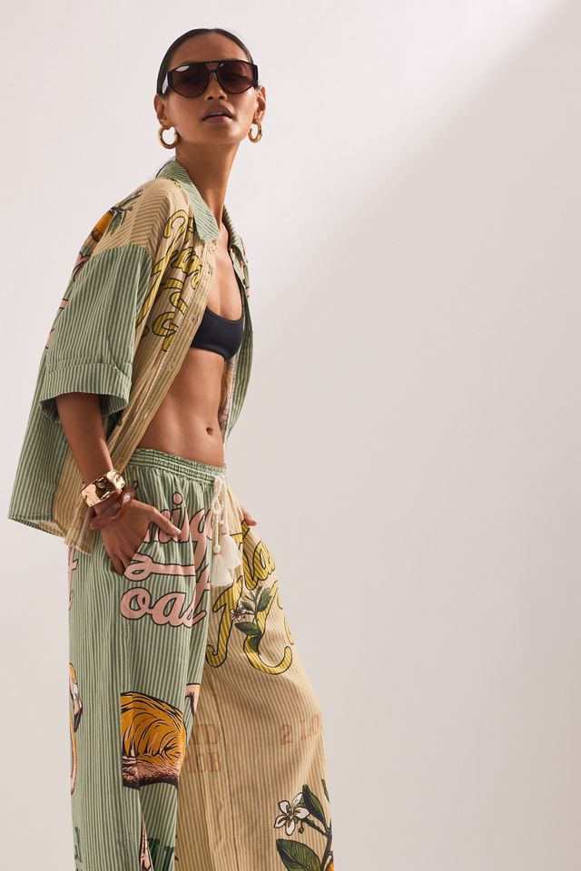 By Anthropologie Eckige Flieger-Sonnenbrille #2