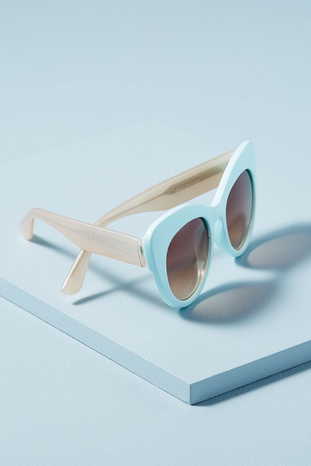 Squared Cat-Eye Sunglasses #1