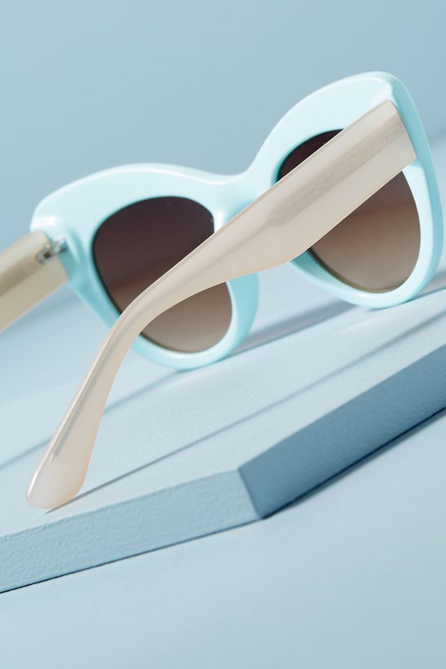 Squared Cat-Eye Sunglasses #2