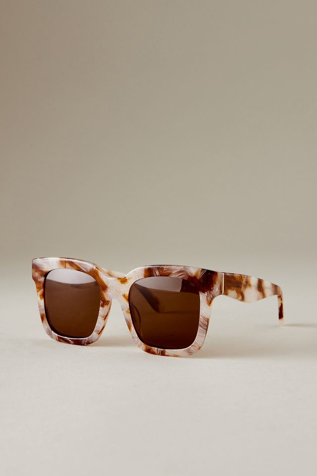 Oversized sales polarised sunglasses