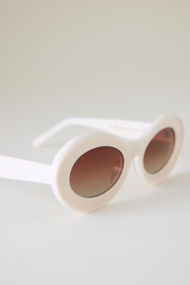 The Odette Acetate Bubble Oval Sunglasses  #5