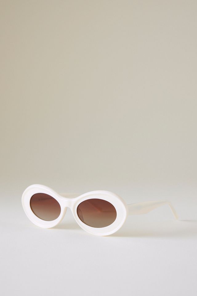 The Odette Acetate Bubble Oval Sunglasses  #1