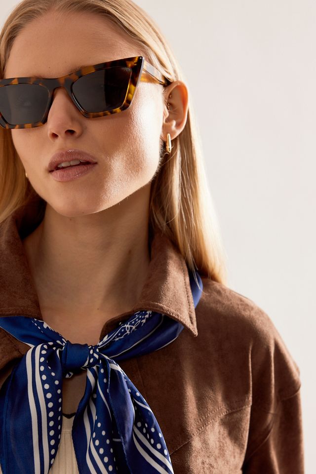 The Sabrina Acetate Edgy Cat-Eye Sunglasses #1