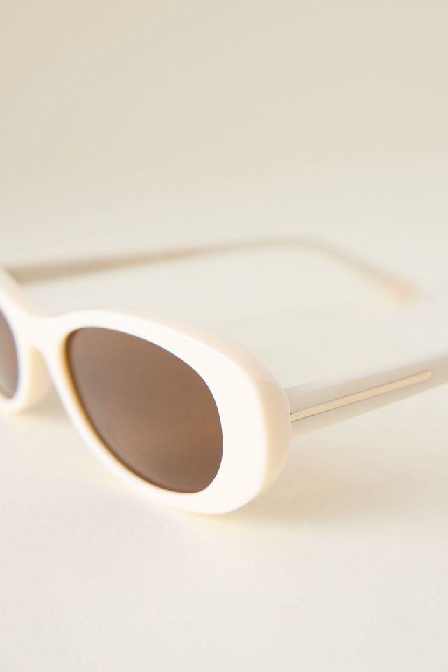 By Anthropologie Schmale Ovale Sonnenbrille #4