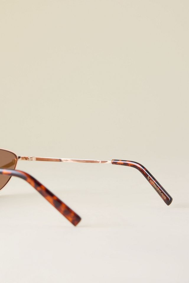 By Anthropologie Triangle Cat-Eye Sunglasses #3