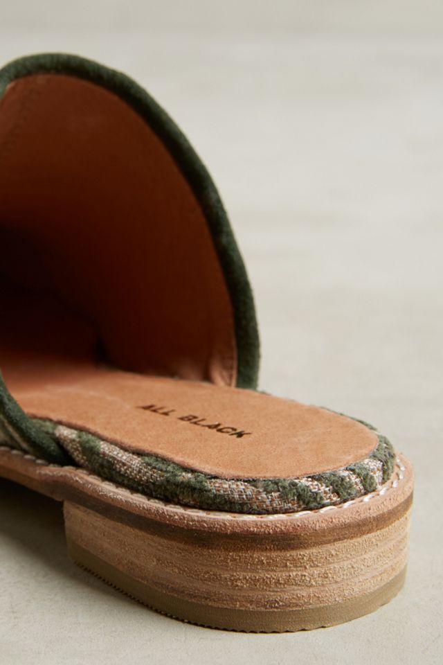 All Black Cowman Mules #4
