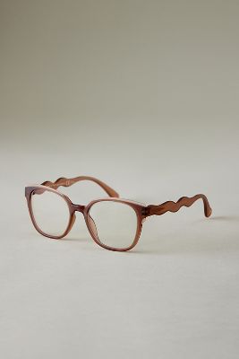 Shop Peepers If You Say So Reading Glasses In Brown