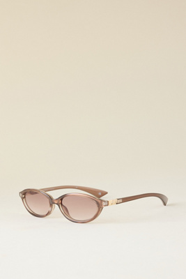 Lunettes de soleil ovales Duskfall en chez Anthropologie - Le Specs - Modalova