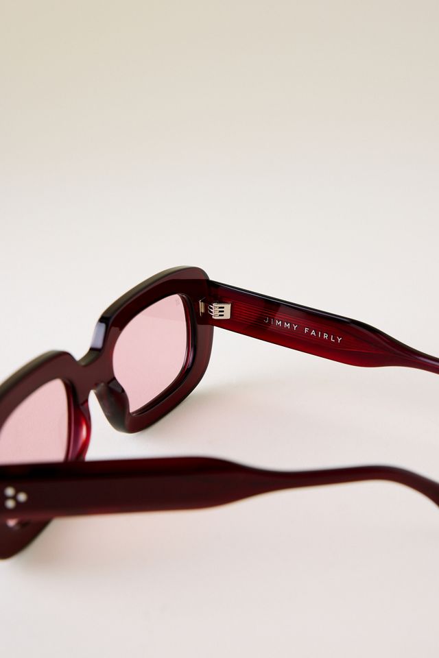 Jimmy Fairly ILY Rectangle Sunglasses #2