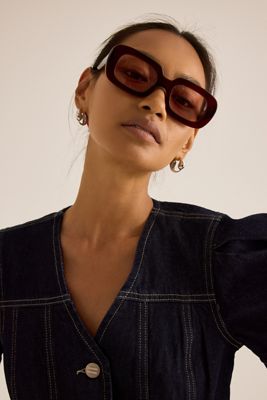 Jimmy Fairly ILY Rectangle Sunglasses