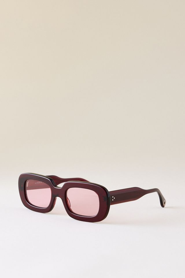 Jimmy Fairly ILY Rectangle Sunglasses #1