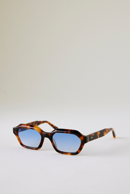 Messyweekend Anthony Hexagonal Square Sunglasses In Multicolor