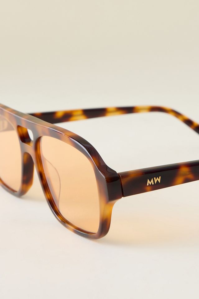 Lunettes de soleil aviateur MessyWeekend Burt #2