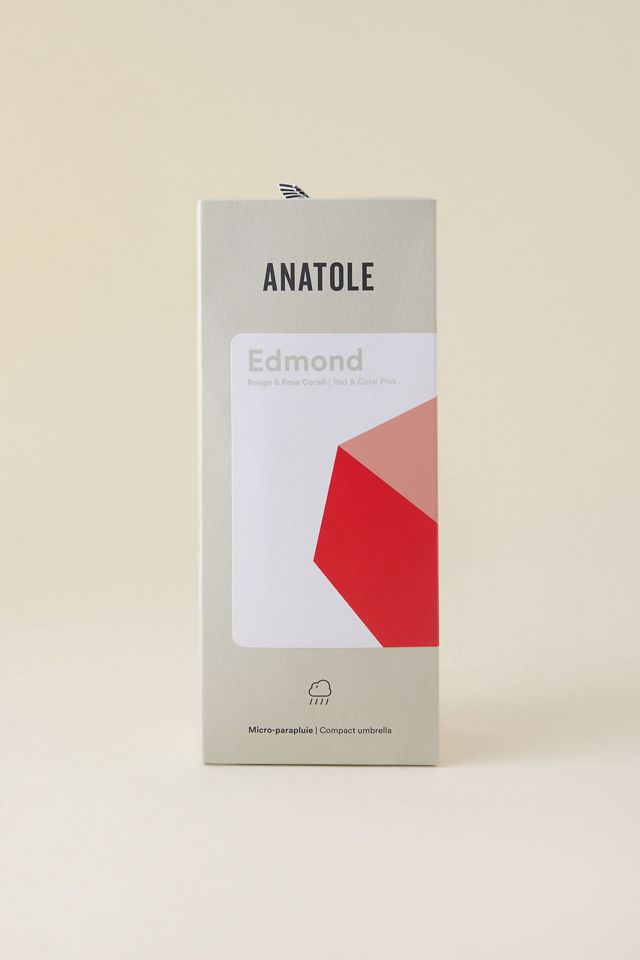 Anatole Edmond Zweifarbiger Faltbarer Kompaktschirm #3