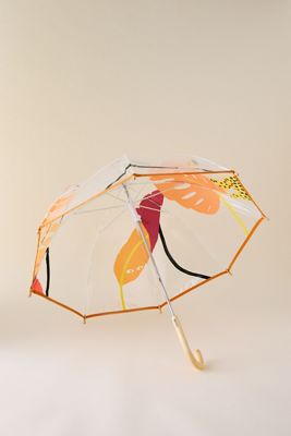Anatole Orange Jungle Kids Umbrella