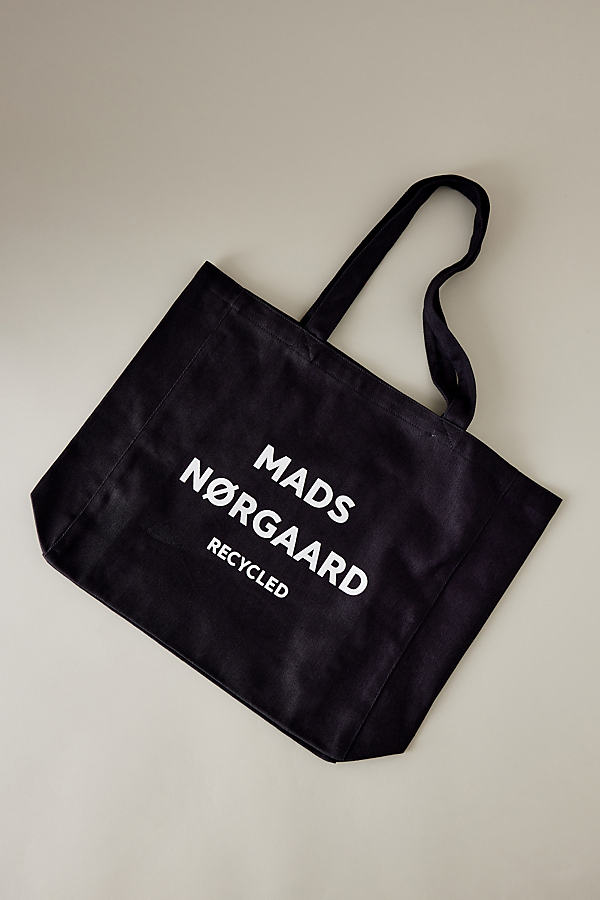 Mads Norgaard Organic Cotton Logo Tote Bag