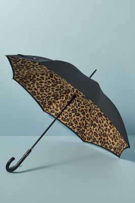Fulton Leopard Print Umbrella | Anthropologie UK