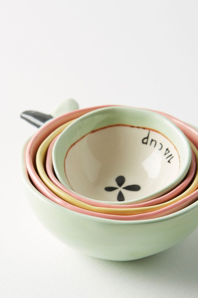 Sliced Apple Measuring Cups #1