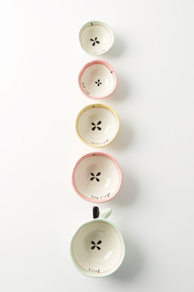 Sliced Apple Measuring Cups #2