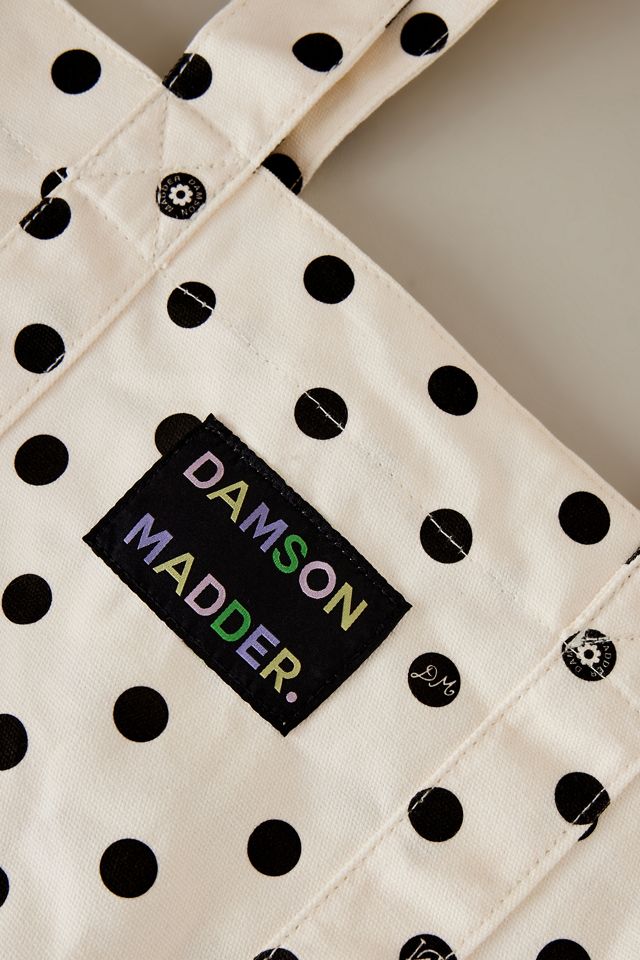 Damson Madder Polka Dot Tote Bag #2