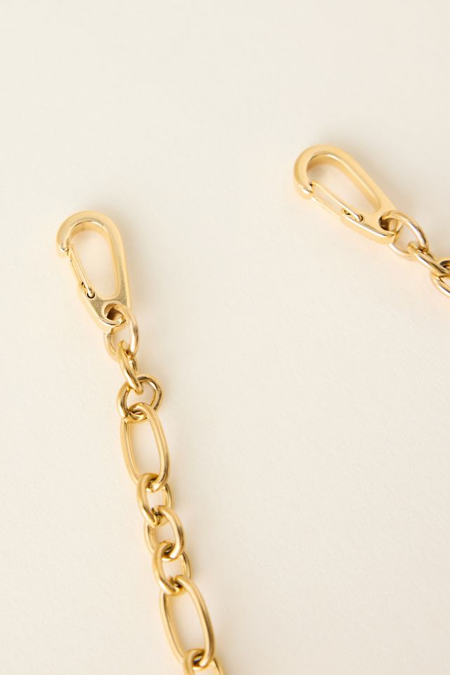 Ateljé Gold Metall Kette Handy-Anhänger #1