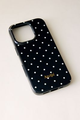 Étui de téléphone mini à pois Ateljé