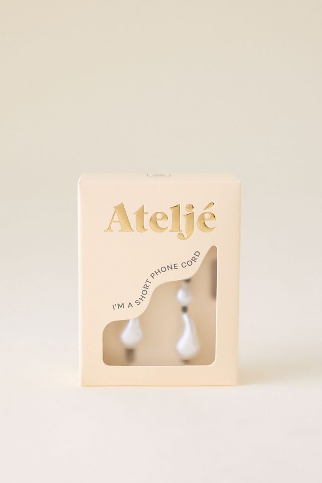 Ateljé The Noir Pearl Phone Strap #3