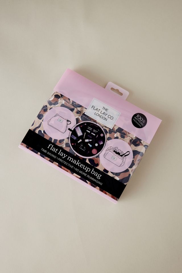 The Flat Lay Co. Leopard Print Flat Lay Makeup Bag #2