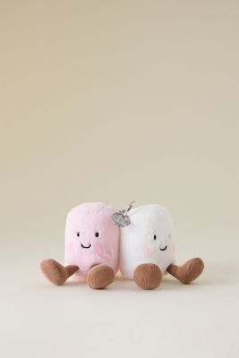 Ciondolo Borsa Jellycat Amuseables Coppia di Marshmallow