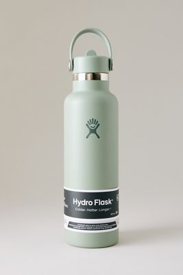 Botella Hydro Flask Boca Estándar con Tapa de Pajita Flex, 621ml
