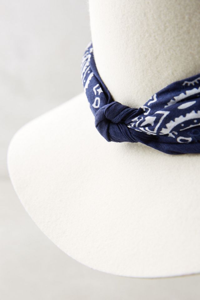 Bandana-Trimmed Wool Rancher #2