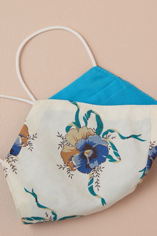 Printed Cotton Reusable Face Mask #1