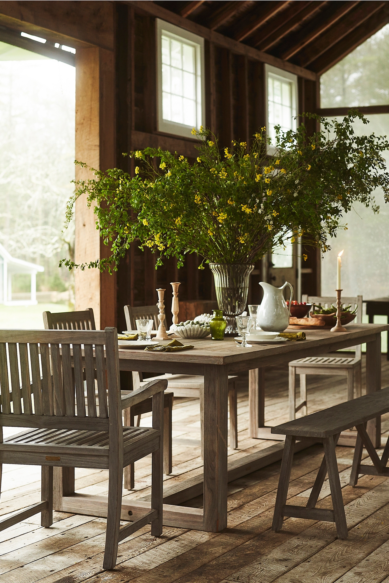 Teak Extension Table