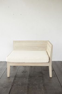 Vista Slatted Teak Corner Chair