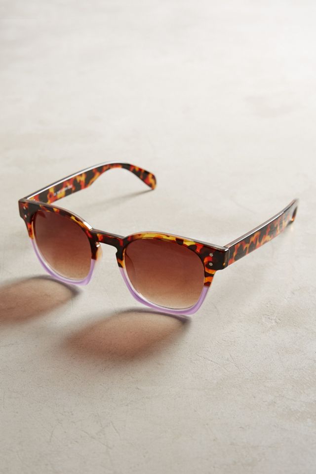 Dipped Tortoise Sunglasses #1
