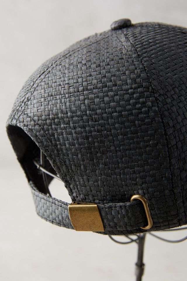 Woven Straw Baseball Cap #1