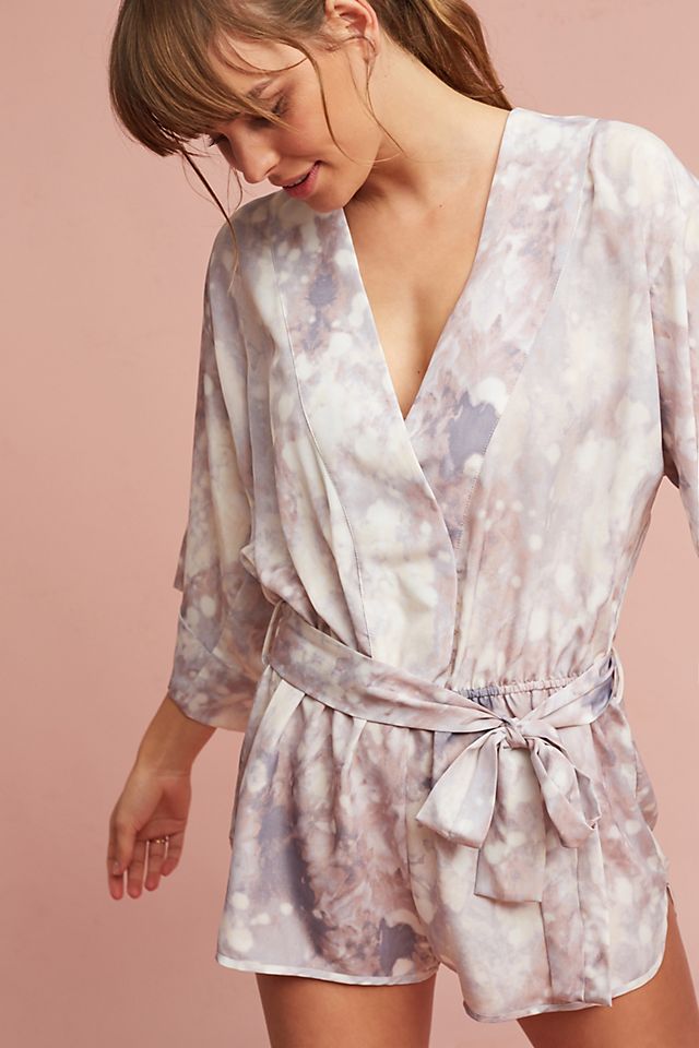Maison Beaded Neckline Romper Maison Beaded Neckline Romper